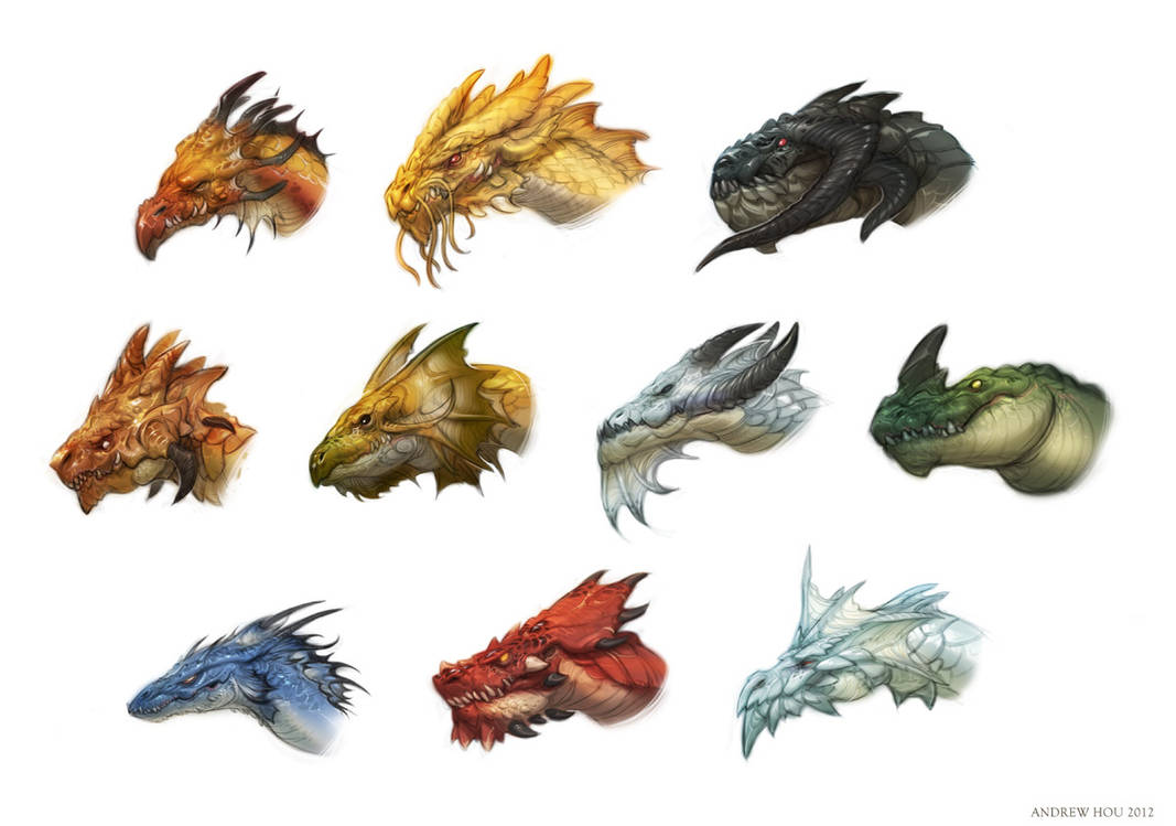 Dragon Heads 2012 by nJoo