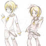 Rin and Len Kagamine