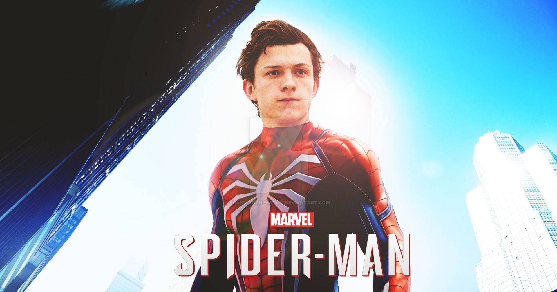 Ps4 - Tom Holland by HammadTheArtist on