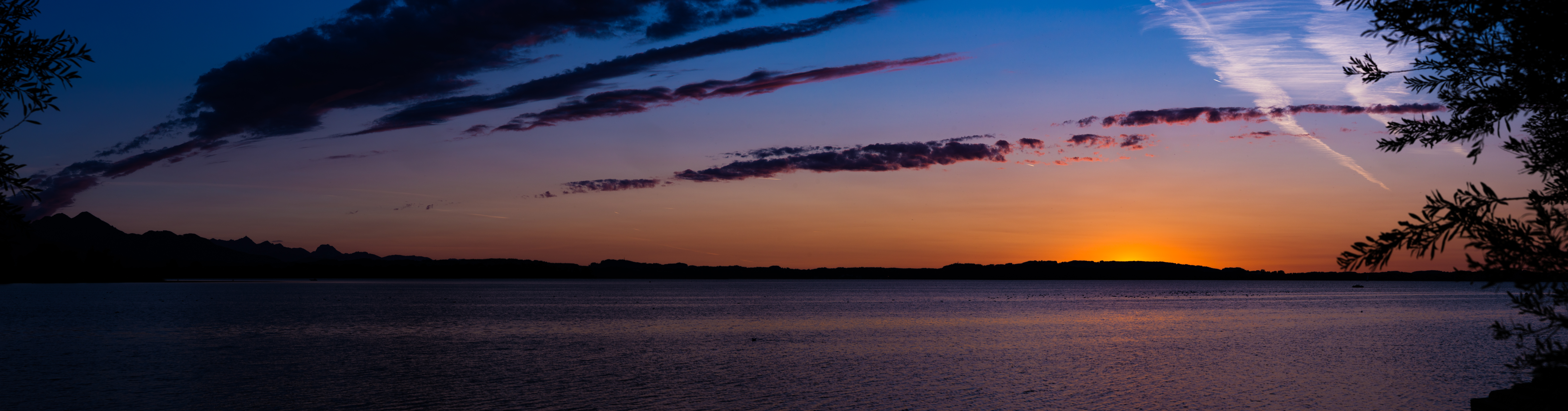 Chiemsee blue hour