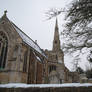 Frosty church.