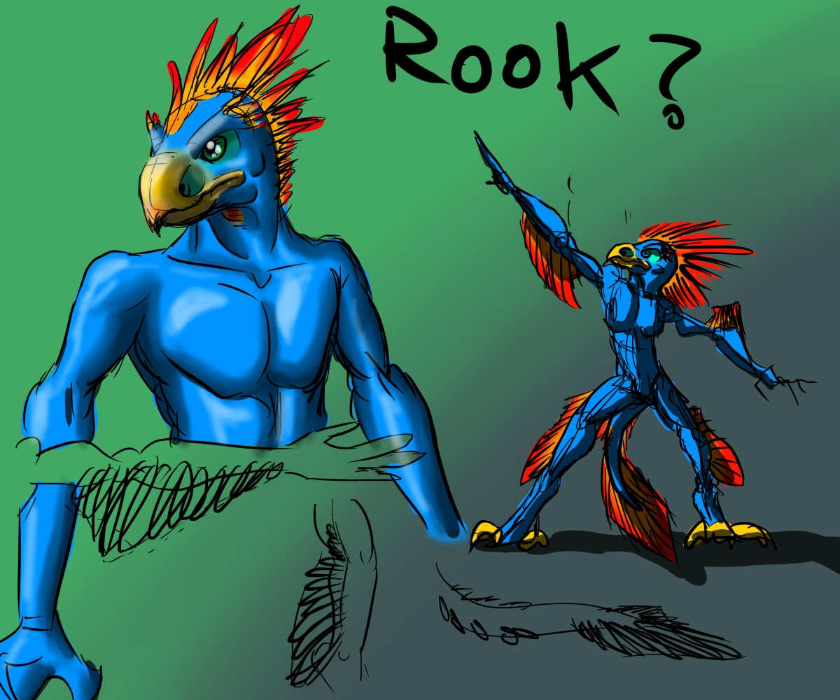 7th File Rook Rook first concept by AnnaCurser on DeviantArt