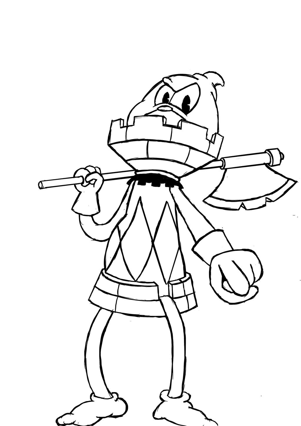 Cupehad Rook Cuphead Rook by origamimaster345 on DeviantArt