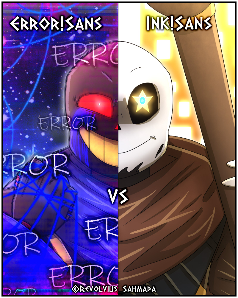 Murder Sans vs Chara and Killer Sans by YennK999 on DeviantArt