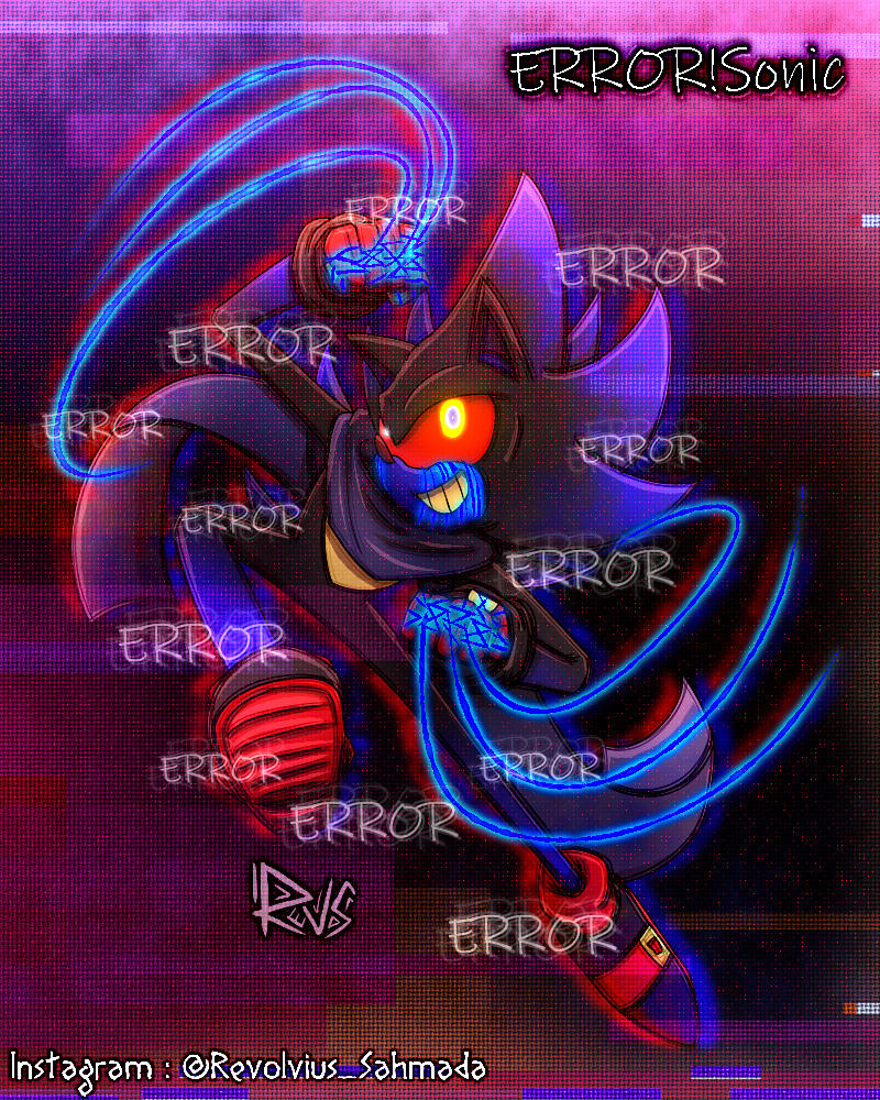Error!Sonic??? by RevolviusARTS on DeviantArt