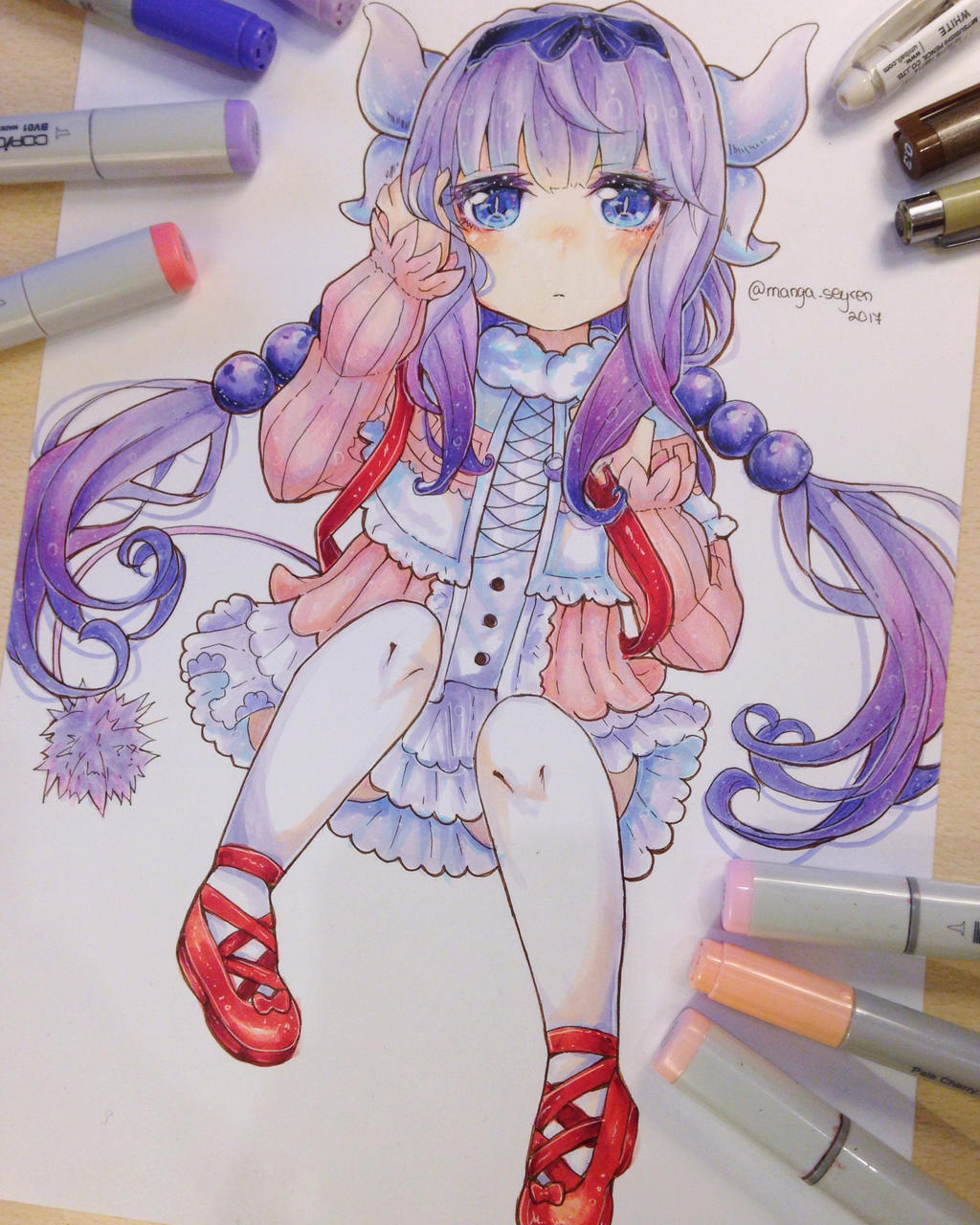 Kanna - Kobayashi Dragon Fanart