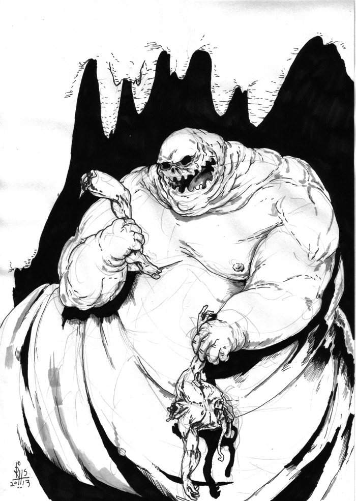 Fat monster by Pedernoid on DeviantArt