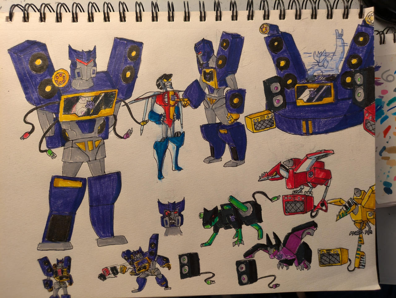 Character Soundwave SOUNDWAVE by platybelodon on DeviantArt
