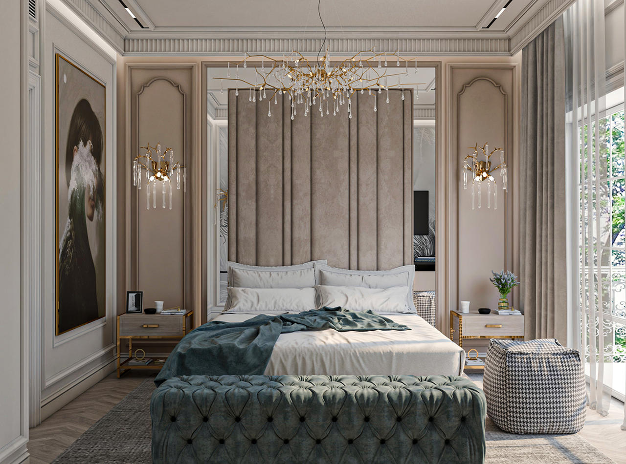 Neo classic bedroom design 1 by Mahamerutechnoart on DeviantArt