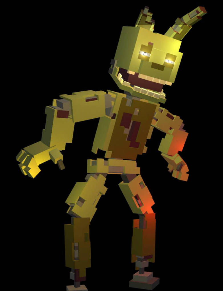 Springtrap mc by indoraptorid on DeviantArt
