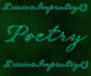 My Poetry and Prose Icon thing