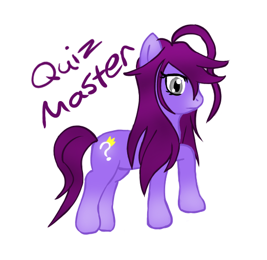 Adoptable Pony: Quiz Master Closed