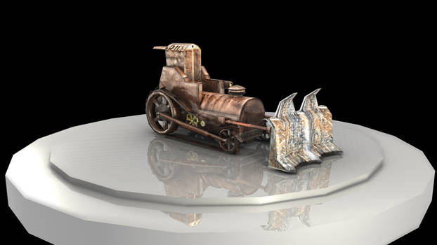 3D Steam Punk - Steam Dozer