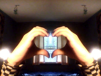 half heart+reflection effect= forever alone