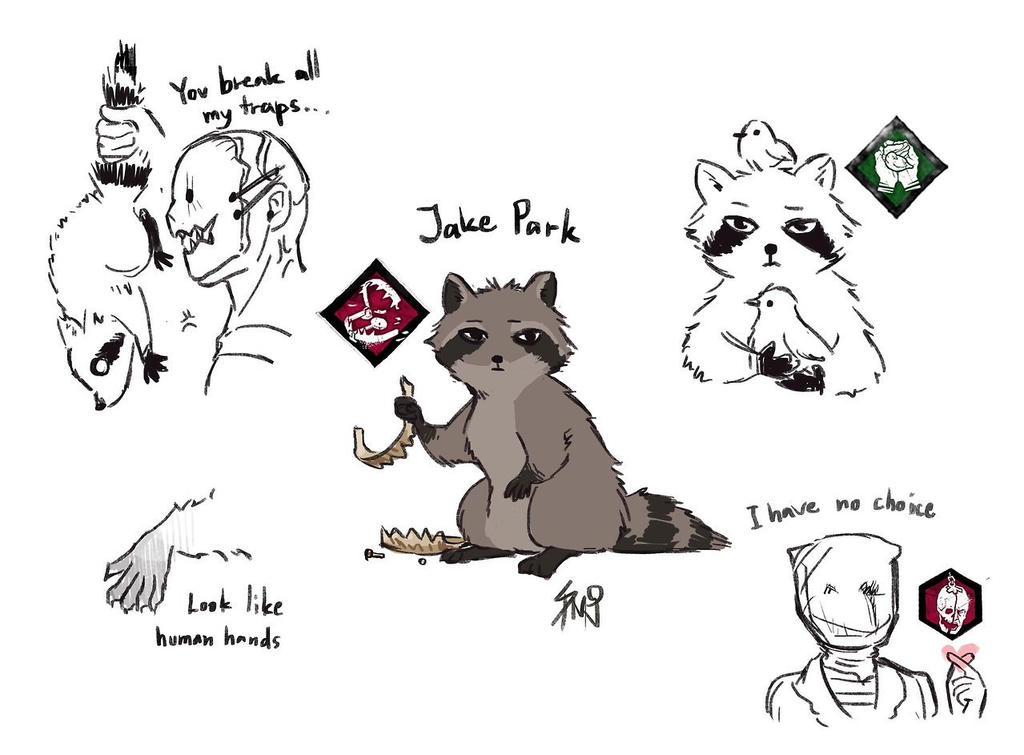 Jake Park Dbd Animal Au By Katetsuke On Deviantart Jake Park Dbd Animal Au By Katetsuke On Deviantart