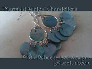 Mermaid's Scales Chandeliers