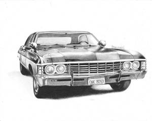 Chevy Impala_Supernatural