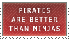 Pirates Stamp by scrillzbee