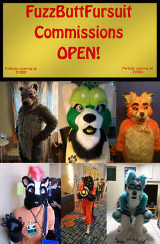 FURSUIT COMMISSIONS OPEN!