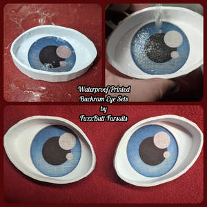 Waterproof Ink-Printed Buckram Eyes