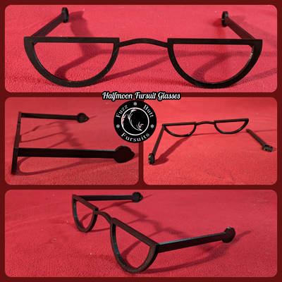 Halfmoon Fursuit Glasses