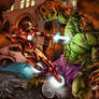 Hulk vs Iron Man