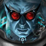Mr Freeze portrait.
