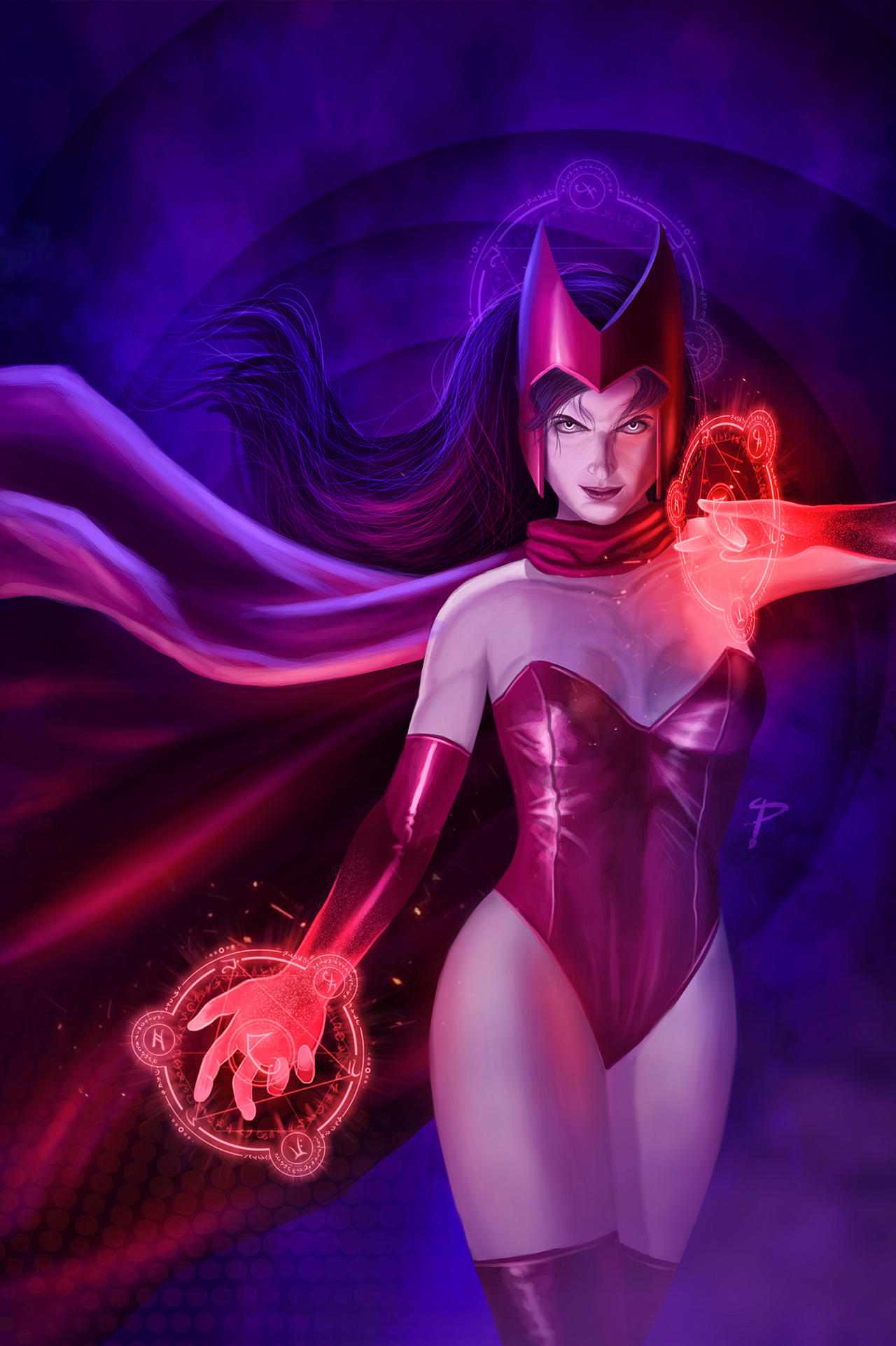 Scarlet Witch (Marvel) Render by Ssundpool on DeviantArt