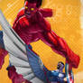 Red Hulk vs Captain America