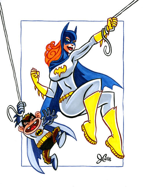 Batmonkey and Friend by jerrycarr on DeviantArt