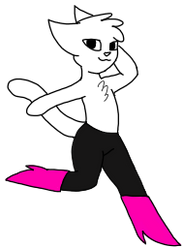 mettaton leg pose