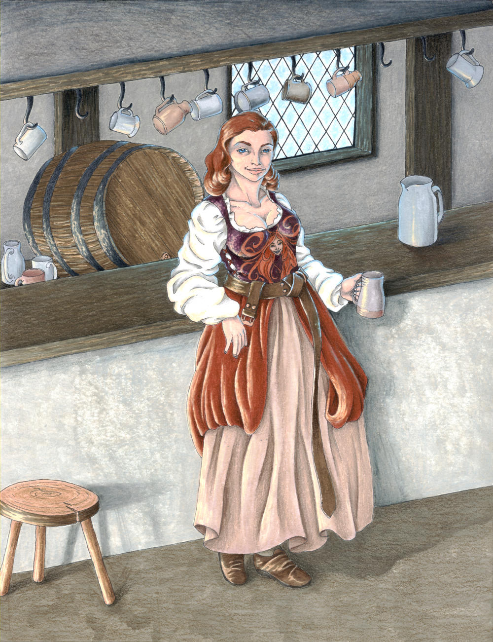 Commission Lady Mara Hornraven by Reymonkey