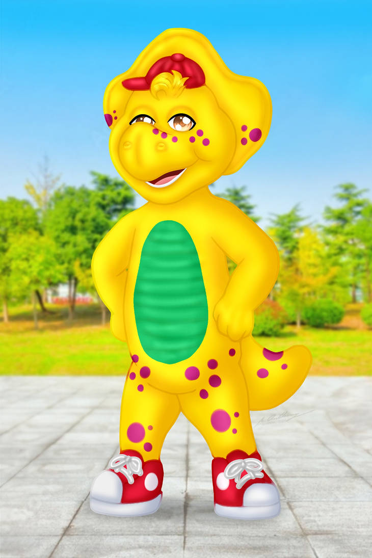 J R Barney BJ (Barney and Friends) - 20241107 by RonaldAnthony4 on DeviantArt