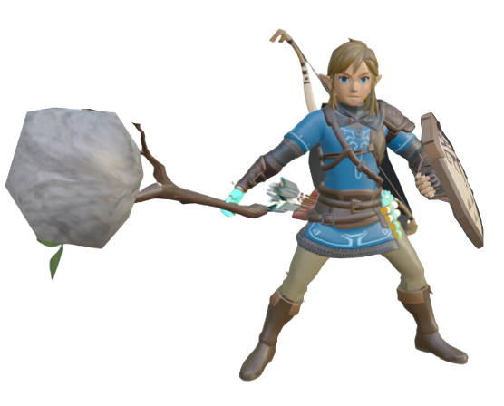 Link HD Statue - Zelda Tears Of The Kingdom - TOTK 3D model 3D