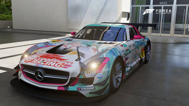 Forza 6: Hatsune Miku SLS GT3