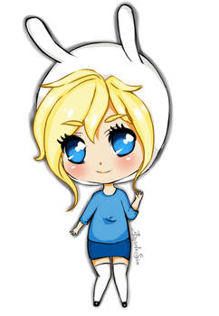 Fionna adventure time chibi