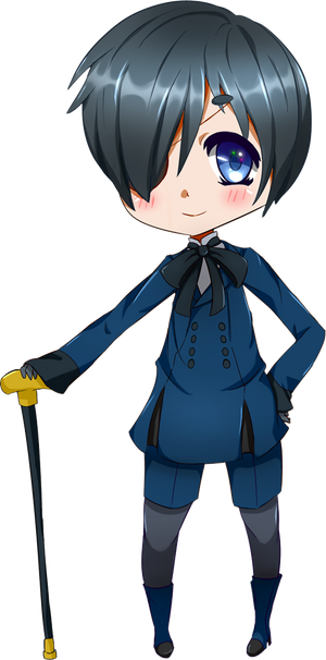 Ciel phantomhive chibi