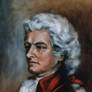 Ps008   Wolfgang Amadeus Mozart  (oil)