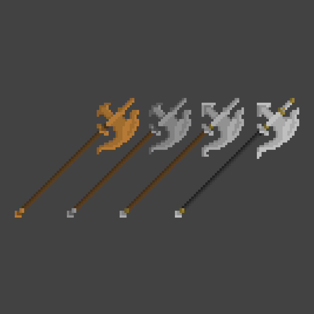 Pixel weapons by FrancoBeukes on DeviantArt