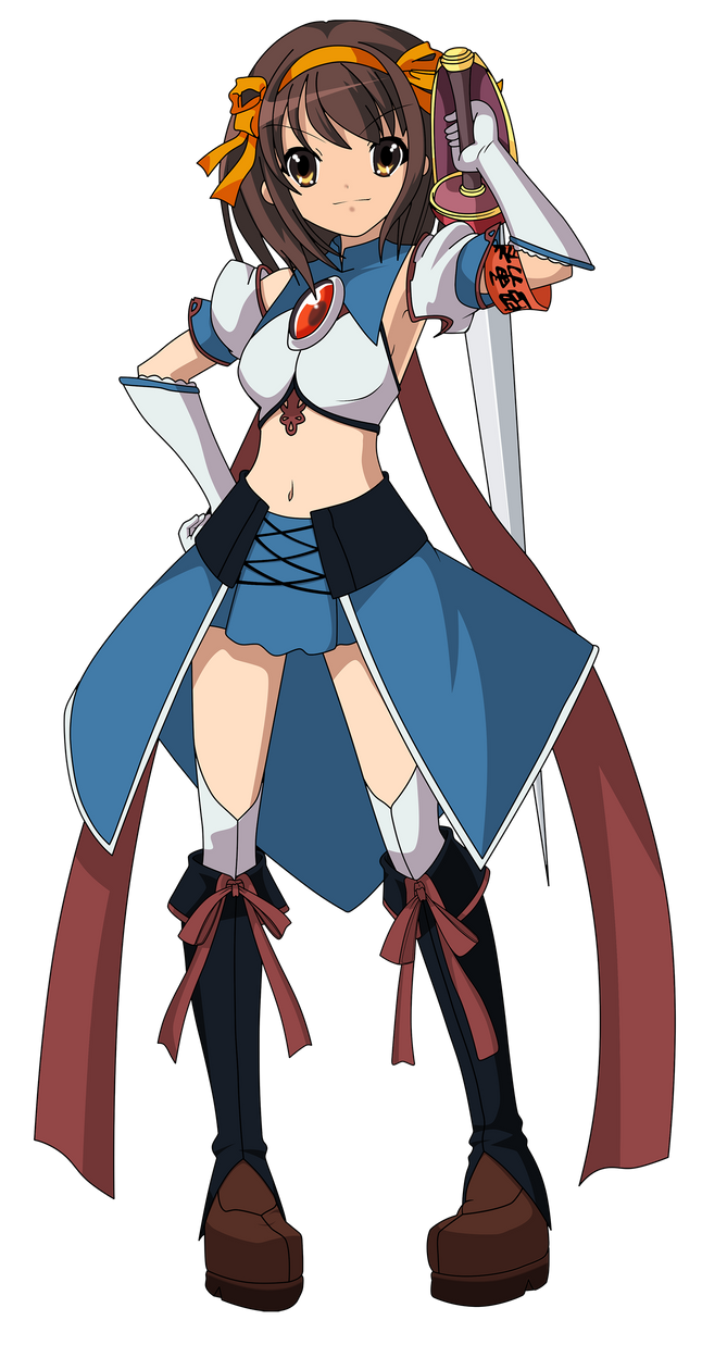 Harhi Haruhi Suzumiya by LaggedSnake on DeviantArt