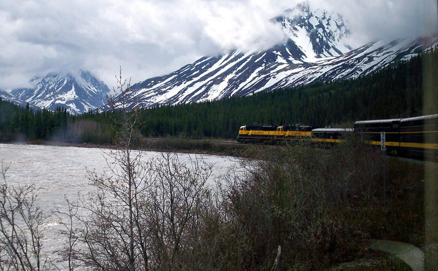 . : The Train and the Mountains : .