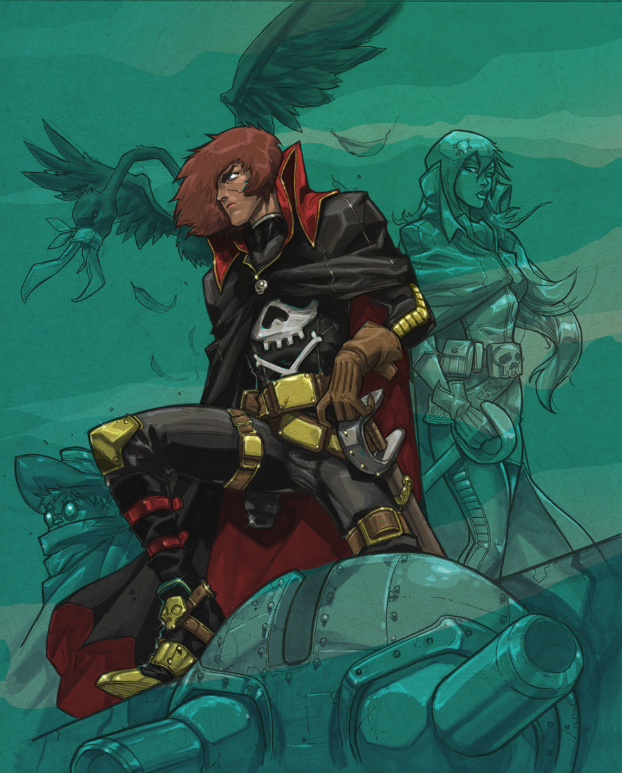 Captain Harlock Colors by kpearce on DeviantArt