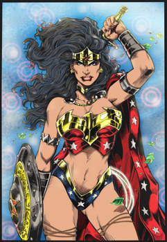 Wonder Woman Warrior Colors