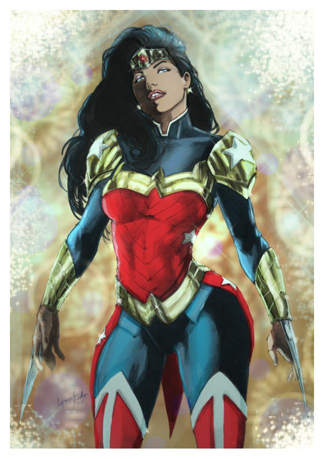 Wonder Woman Colors by kpearce on DeviantArt