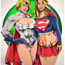 Power And Super Girl Colors