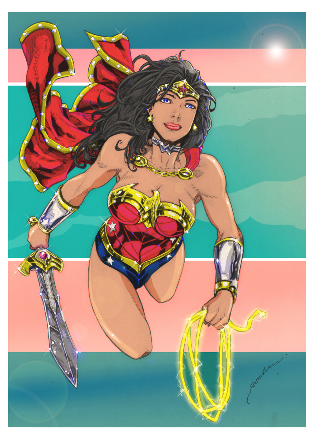 Wonder Woman Colors