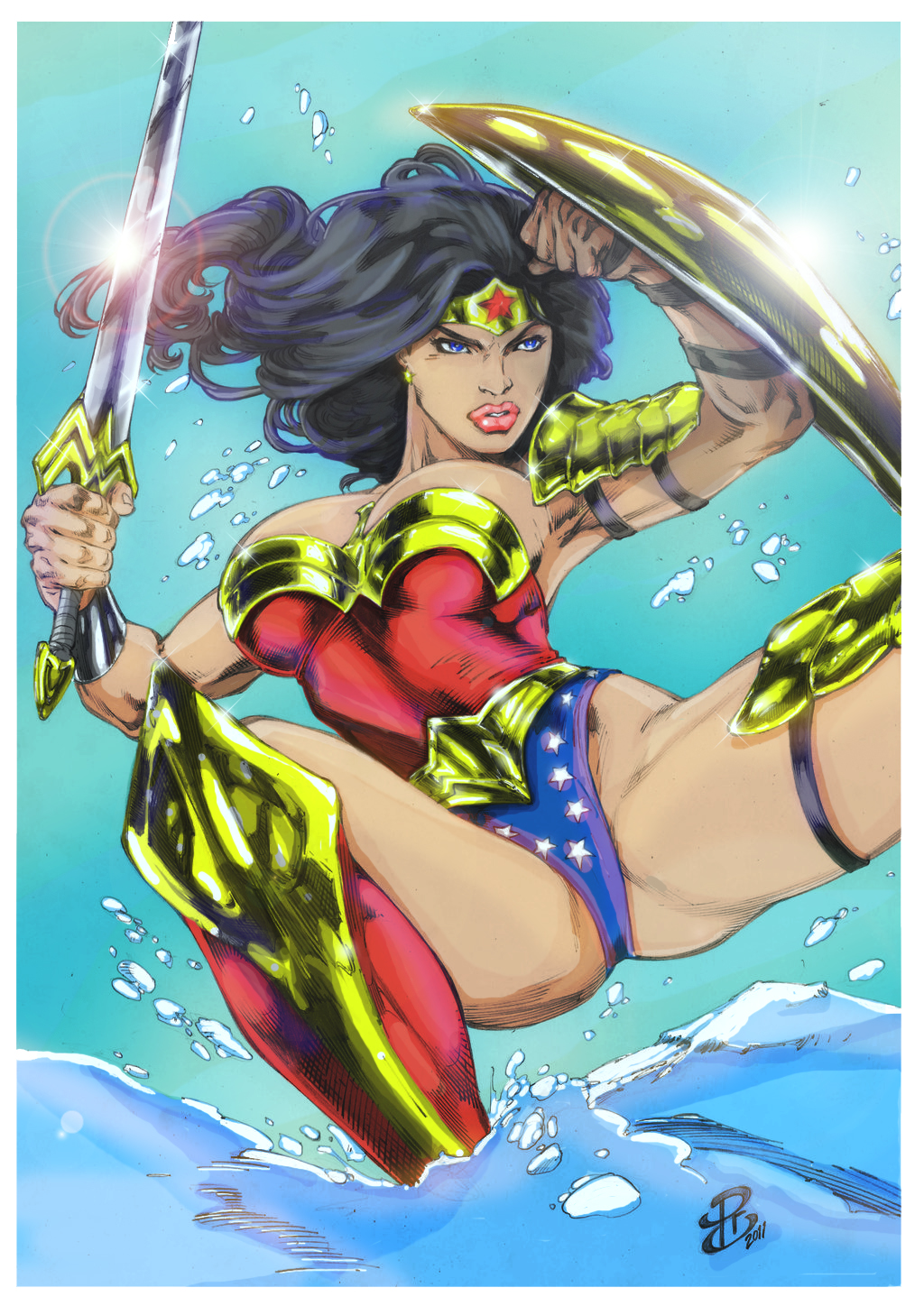 Wonder Woman Colors