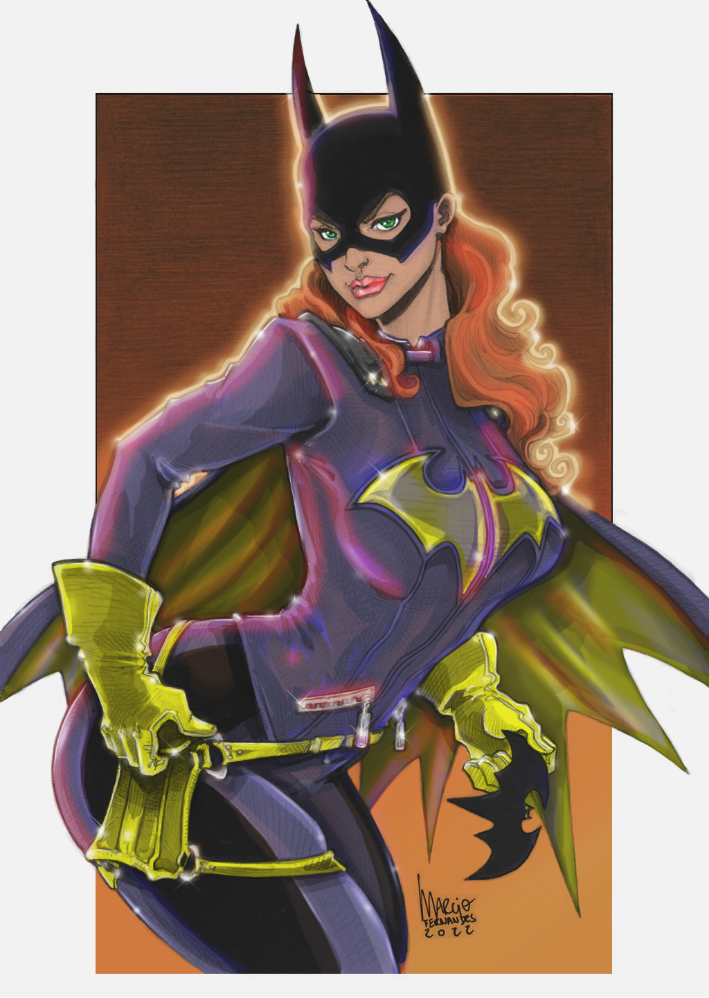 Batgirl Colors by kpearce on DeviantArt