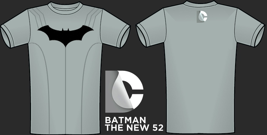 The New 52: Batman Shirt WIP