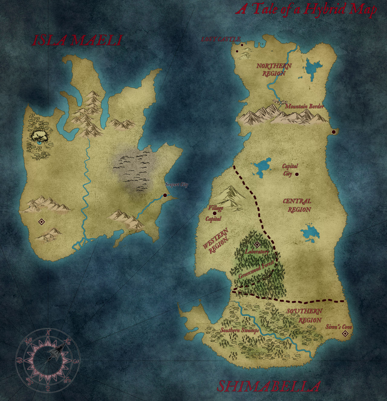 Map by DragonHybridVaeludar on DeviantArt